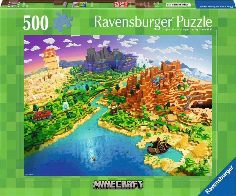 Minecraft - 500 Piece Puzzle